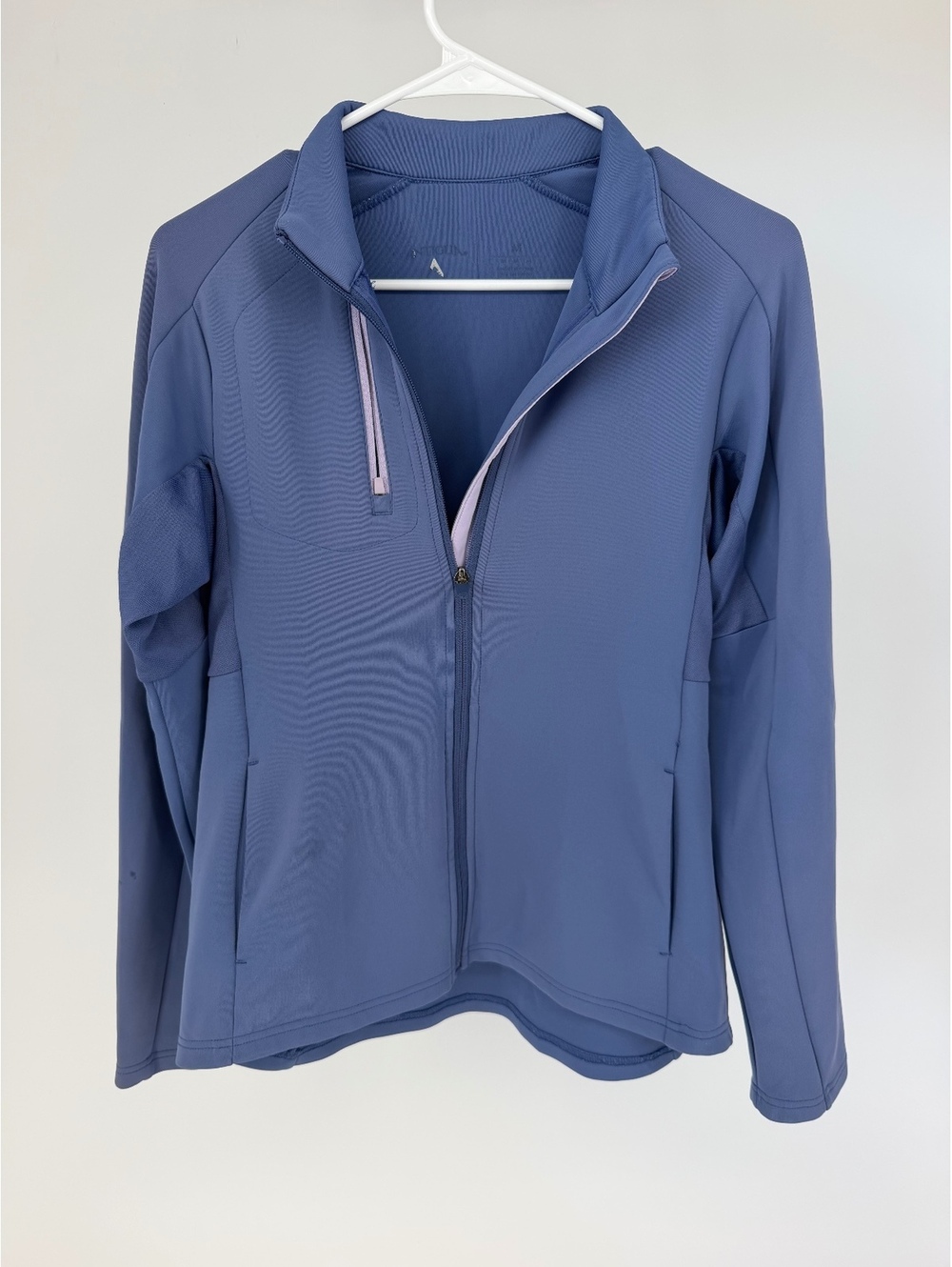Antigua Women's Medium Blue Full-Zip Athletic Jacket